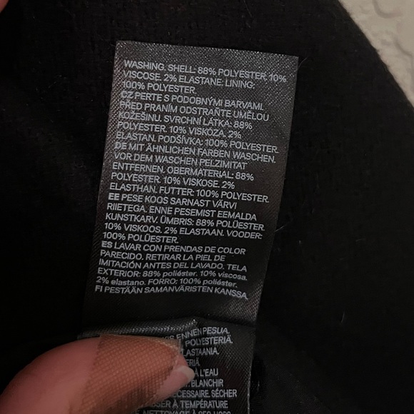 H&M Fur Lined PeaCoat with matching gloves - Picture 6 of 6